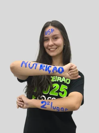 Aluna aprovada em Nutrição na UFSC