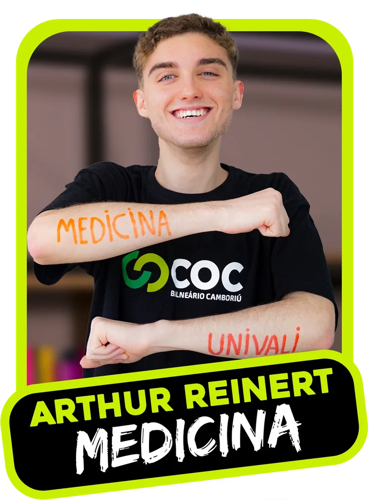Aprovado: Arthur Reinert, Medicina