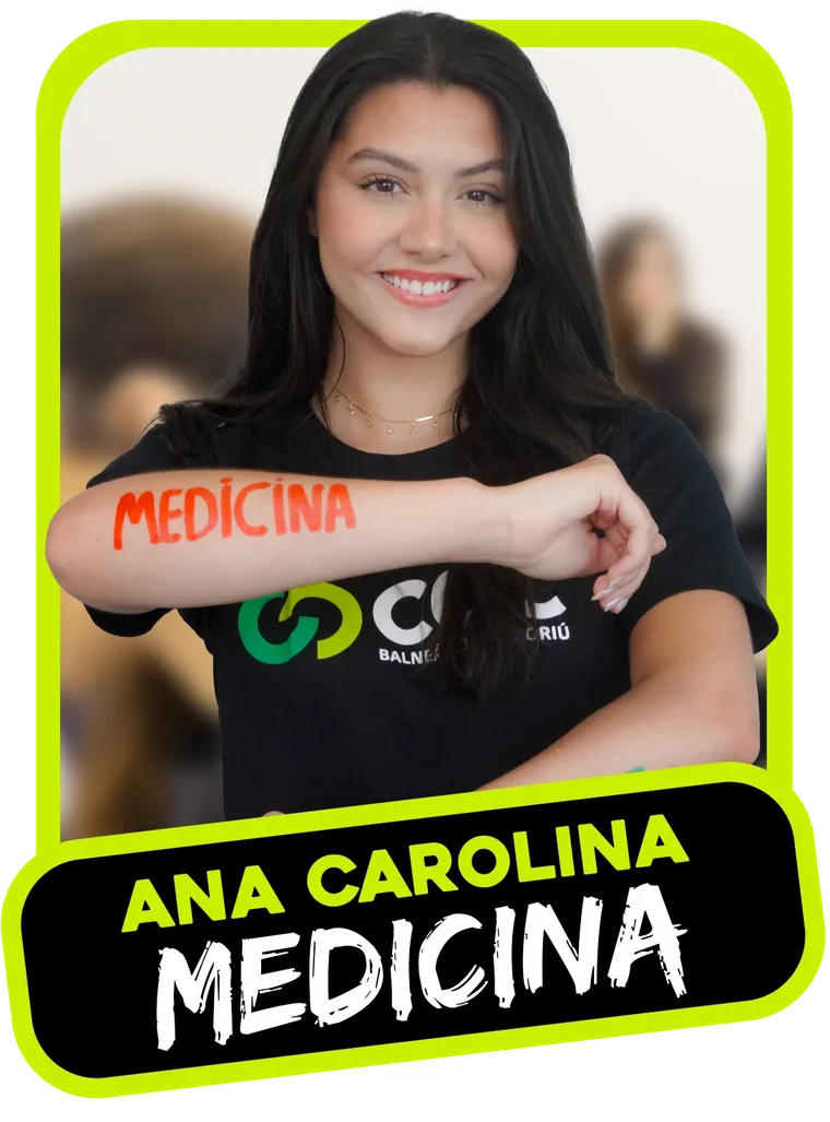 Aprovado: Ana Carolina, Medicina