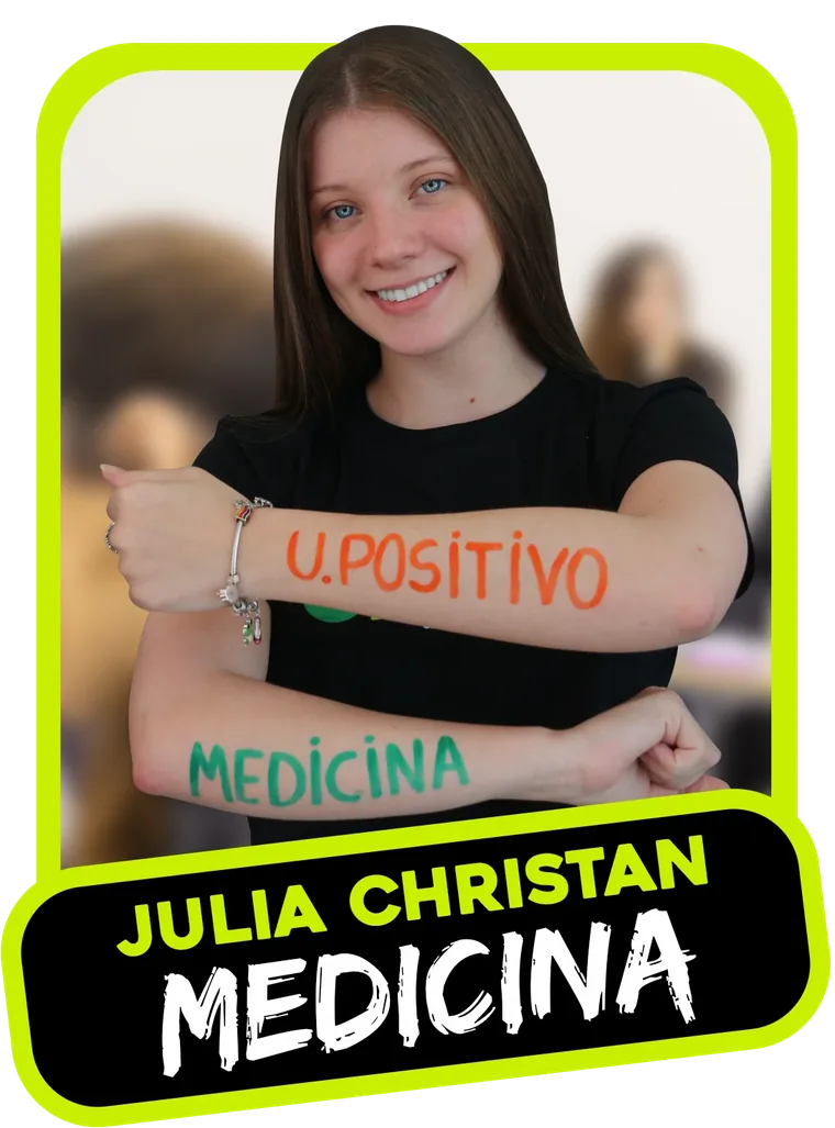 Aprovado: Julia Christan, Medicina